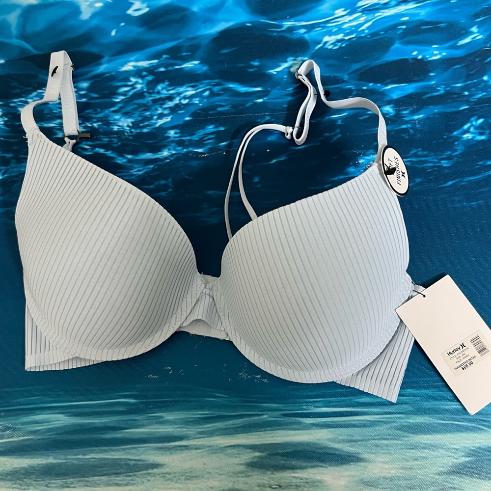 👙Hurley Light Blue bra 36C